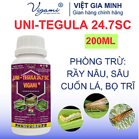 Mua Thuốc trừ sâu VIGAMI UNI-TEGULA 24.7SC 200ml phòng trừ rầy nâu  sâu cuốn lá  bọ trĩ