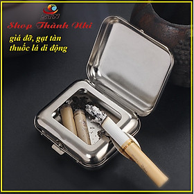 Hình ảnh Giá đỡ tẩu thuốc, kiêm gạt tàn đa năng bỏ túi di động nhôm gấp gọn, Shop Thành Nhi 