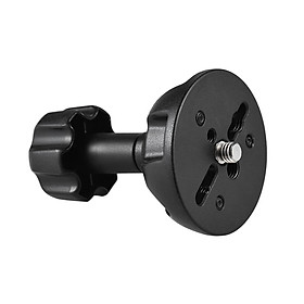 75mm Half Ball Flat to Bowl Adapter with 1/4