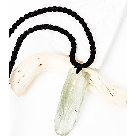 Mặt dây chuyền ngọc thiền thạch anh ưu linh mệnh thủy, mộc - Ngọc Quý Gemstones