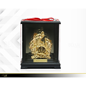 Mua Tượng Cá Chép vượt vũ môn hóa rồng dát vàng 24k