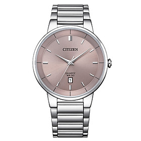 Đồng Hồ Nam Citizen Dây Thép Không Gỉ BI5120-51Z - Mặt Hồng (40mm)