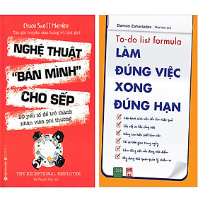 Combo 2 Cuốn Sách: Nghệ Thuật Bán Mình Cho Sếp + Làm Đúng Việc Xong Đúng Hạn