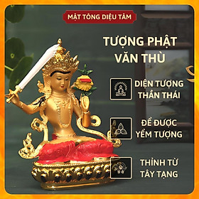 Mua Tượng phật văn thù bồ tát mật tông Tây Tạng thờ cúng   tượng phật để ô tô