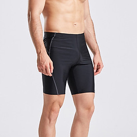 Quần bơi nam lửng màu trơn đơn giản, đồ bơi nam form dài trên gối thiết kế trẻ trung QB022
