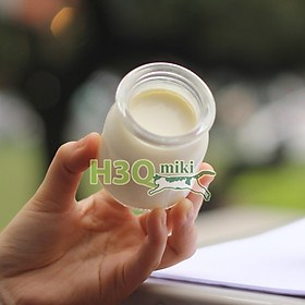 [Chỉ giao HN] Sữa chua đặc ít đường H3Q Miki lọ 50g làm từ sữa tươi New Zealand