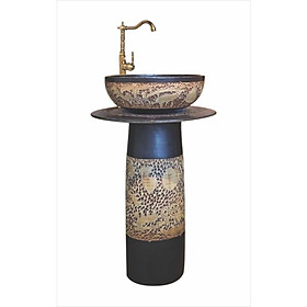 Mua CHÂN CHẬU SỨ MỸ THUẬT LUCKY LK-CĐC05