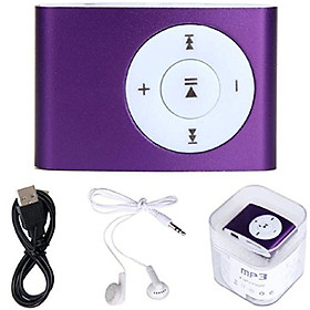 Máy Nghe Nhạc MP3 Mini - Kèm Tai Nghe Có Dây (3.5mm)