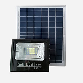 Mua Đèn Năng Lượng Mặt Trời Công Suất 60W  IP67 Chống Thấm Nước  Cảm Biến Ánh Sáng  Có Remote