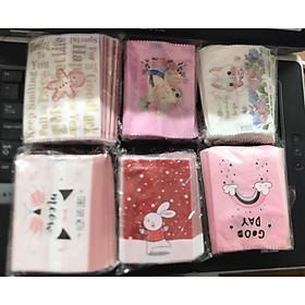 Mua Túi cookie kích thước 7x10cm (100 chiếc) - GỬI NGẪU NHIÊN