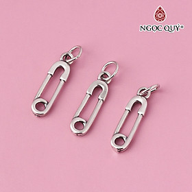 Charm bạc hình khóa treo - Ngọc Quý Gemstones