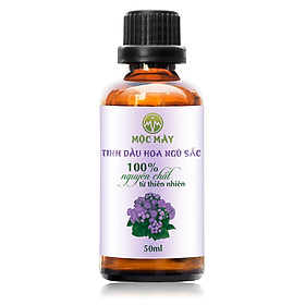 Tinh dầu hoa Ngũ Sắc (hoa cỏ hôi) 50ml Mộc Mây - tinh dầu nguyên chất từ thiên nhiên - Có kiểm định Bộ Y Tế, chất lượng và mùi hương vượt trội