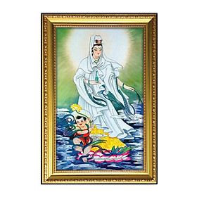 Tranh Phật Quan Âm Bồ Tát - Tranh Thờ Phật W609