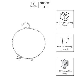 Lắc Tay Danny Jewelry Bạc 925 Xi Rhodium Dây Bi Đính Phụ Kiện LACY76