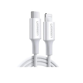 Cáp usb type c ra cổng sạc lightning màu trắng 1.5m Ugreen 171OL60748US Hàng chính hãng