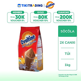 Bột Thức Uống Cacao Lúa Mạch Ovaltine Vị Sô Cô La 1kg