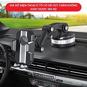 Mua Giá Đỡ Điện Thoại Trên Ô Tô - Giá Để Điện Thoại Ô Tô Hút Chân Không Có thể Xoay 360 độ