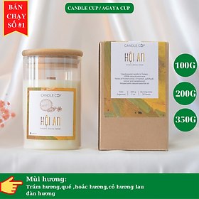 Mua Nến thơm thảo mộc cổ kính AGAYA Candle Cup hương trầm hương quế hoắc hương cỏ hương lau đàn hương - MÙI HỘI AN