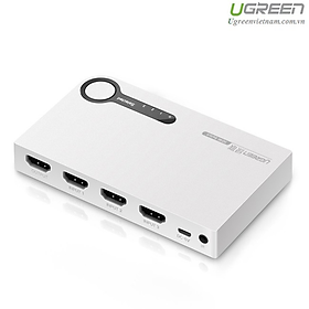 Mua Bộ Gộp HDMI 3 in 1 out Cao Cấp Màu Trắng Ugreen 40251 Hàng chính hãng