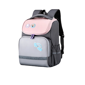 Ba lô học sinh cấp 1&2 siêu nhẹ chống gù chống nước cao cấp phong cách châu âu