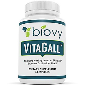 VitaGall - Gallbladder Health Supplement by Biovy - Natural Gallbladder Cleanse with Chanca Piedra and Artichoke Extract - Gallbladder Formula for Healthy Digestive System, Gallbladder and Liver