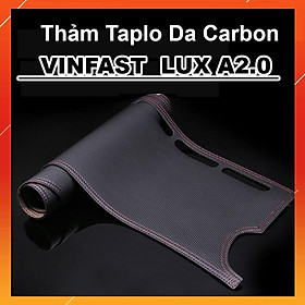 Thảm Taplo Da Vân Carbon Xe Vinfast Lux A2.0 Hàng Cao Cấp Có Chống Trượt.