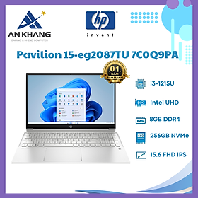 Mua Laptop HP Pavilion 15-eg2087TU 7C0Q9PA (Intel Core i3-1215U | 8GB | 256GB | Intel UHD | 15.6 inch FHD | Win 11 | Bạc) - Hàng Chính Hãng - Bảo Hành 12 Tháng