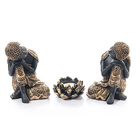 Bộ tượng vô ưu nhí đối