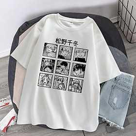 Áo thun unisex in hình anime Eren Attack on Titan - Jujutsu Kaisen - Tokyo Revengers - Tokyo Ghoul cực chất giá siêu rẻ