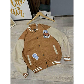 ÁO KHOÁC NHUNG BOMBER NỮ,THIẾT KẾ CHẤT LIỆU VÃI THOÁNG MÁT HỢP THỜI TRANG TRANG NEMO 36 FASHION