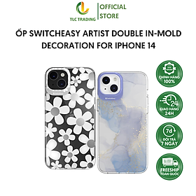 Ốp Switcheasy Artist Double In-Mold Decoration dành cho iPhone 14/ 14 Plus/ 14 Pro/ 14 Pro Max - Hàng chính hãng