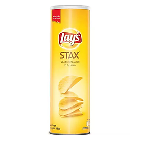 Snack khoai tây Lay s Stax vị tự nhiên classic 160g