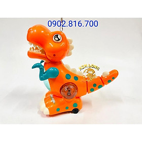 Đồ chơi Lồng đèn trung thu hình khủng long tê giác có pin nhạc đèn quà tặng trung thu
