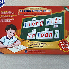 Bộ thiết bị thực hành Toán và Tiếng Việt 1