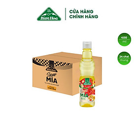 Thùng 24 Chai Syrup Mía Biên Hòa 400ml/Chai