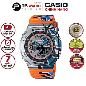 Đồng Hồ Nam Casio G-Shock GM-2100SS-1A Grafiti Chính Hãng - GM-2100SS-1ADR Carbon Core