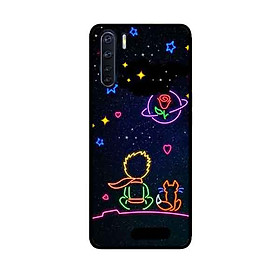 Ốp Lưng in cho Oppo A91 Mẫu Hoàng Tử Bé Nhỏ - Hàng Chính Hãng