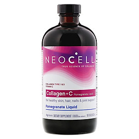 Thực phẩm chức năng Collagen Lựu NeoCell dạng nước 4000mg - NeoCell Collagen Pomegranate Liquid 4000mg