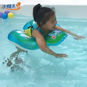 Phao bơi chống lật bơm hơi cho bé 3 tháng 1 2 3 tuổi