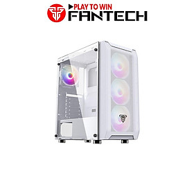 Mua Vỏ Case Máy Tính Mặt Bên Kính Cường Lực FANTECH CG80 AERO Tặng Kèm 4 Quạt LED RGB