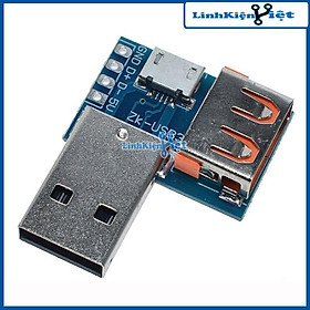 Mạch Chuyển Đổi USB Đực Sang USB Cái Và USB Micro