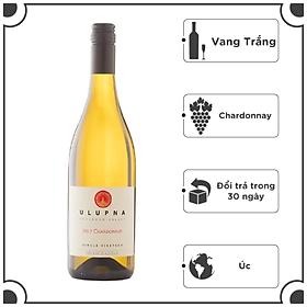 Rượu vang trắng Ulupna Chardonnay 2017 750ml 13.5% Alc