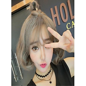 Tóc giả nữ hàn quốc tặng kèm lưới T22