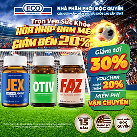 Combo Sức Khỏe Toàn Diện Ecogreen Cải Thiện Não Bộ, Tim Mạch Và Xương Khớp (Dùng 1 Tháng)