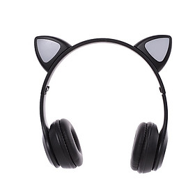 Tai Nghe Mèo Bluetooth P47M PRO , Headphone Tai Mèo Dễ Thương Có Mic, Âm Bass Mạnh Mẽ Và Dung Lượng Pin Khủng 400mAh