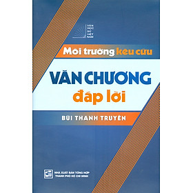 Môi Trường Kêu Cứu, Văn Chương Đáp Lời (Văn Học Sử Việt Nam) - NXB Tổng hợp Thành Phố Hồ Chí Minh