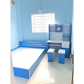 Mua Giường ngủ Trẻ em và bàn học sinh Juno Sofa (xanh)