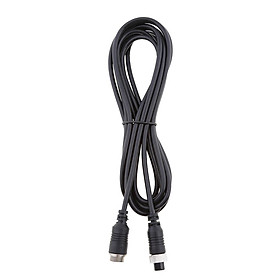 Auto Safety , Car Video Extension Cable 4pin Aviation Video Extension Cable for Car Rear Vehicle Backup Camera System