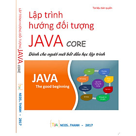 Hình ảnh sách Lập trình hướng đối tượng JAVA core dành cho người mới bắt đầu học lập trình