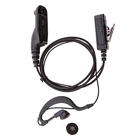 Ear Hook Earpiece Headset PTT &Mic for Motorola XPR6300 XPR6350 XPR6380